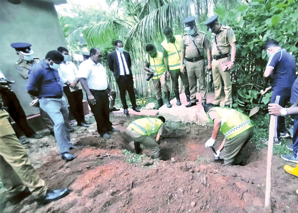 සිරුර ගොඩ ගත් අවස්ථාව